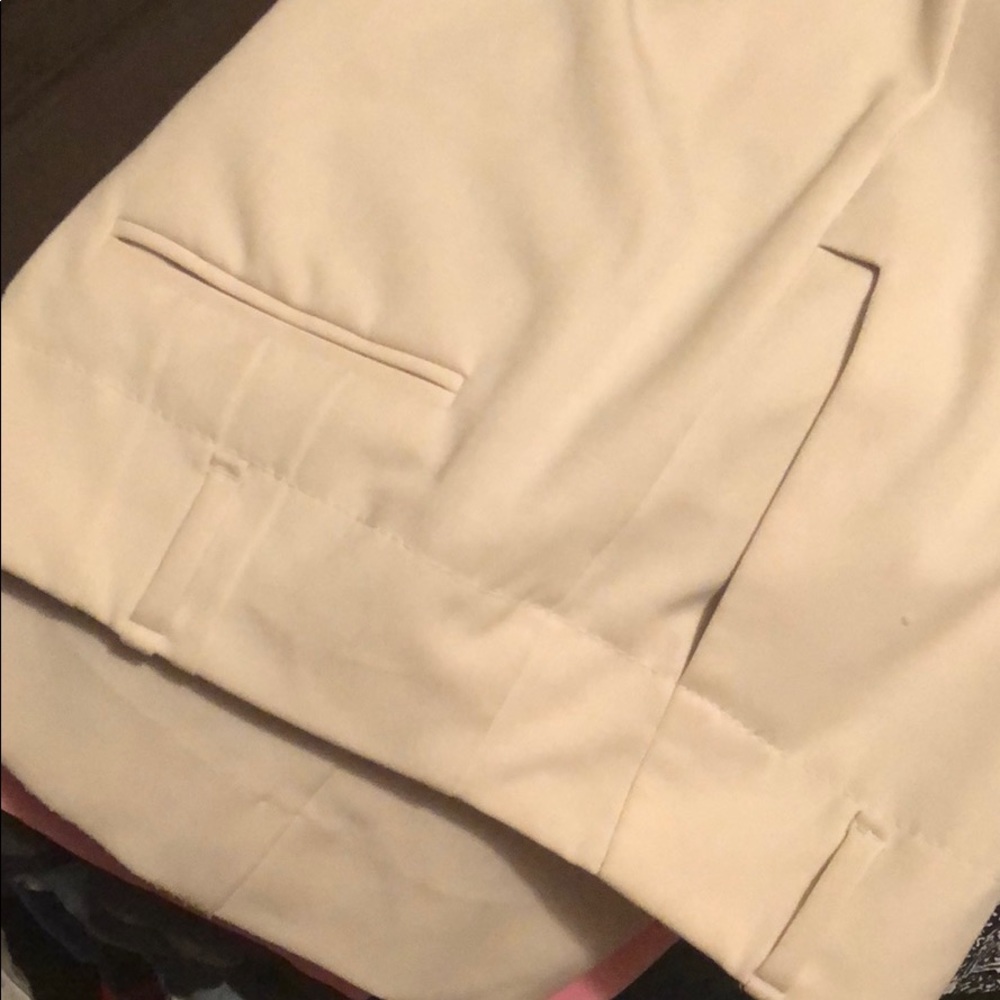 Dress pants cream color